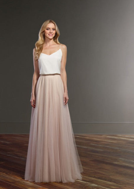 Full body front view of Taye Top by Martina Liana