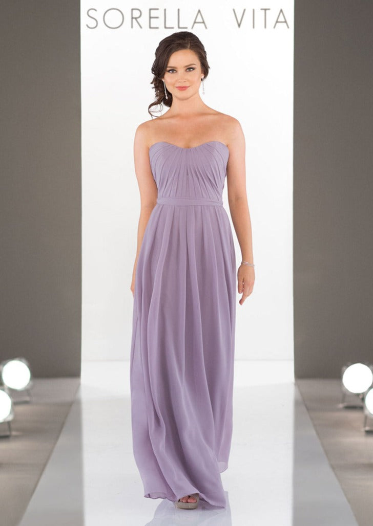 Purple A-line Bridesmaid Dress | 9114 by Sorella Vita | In Stock NKIN Purple A-line Bridesmaid Dress | 9114 by Sorella Vita | In Stock NKIN