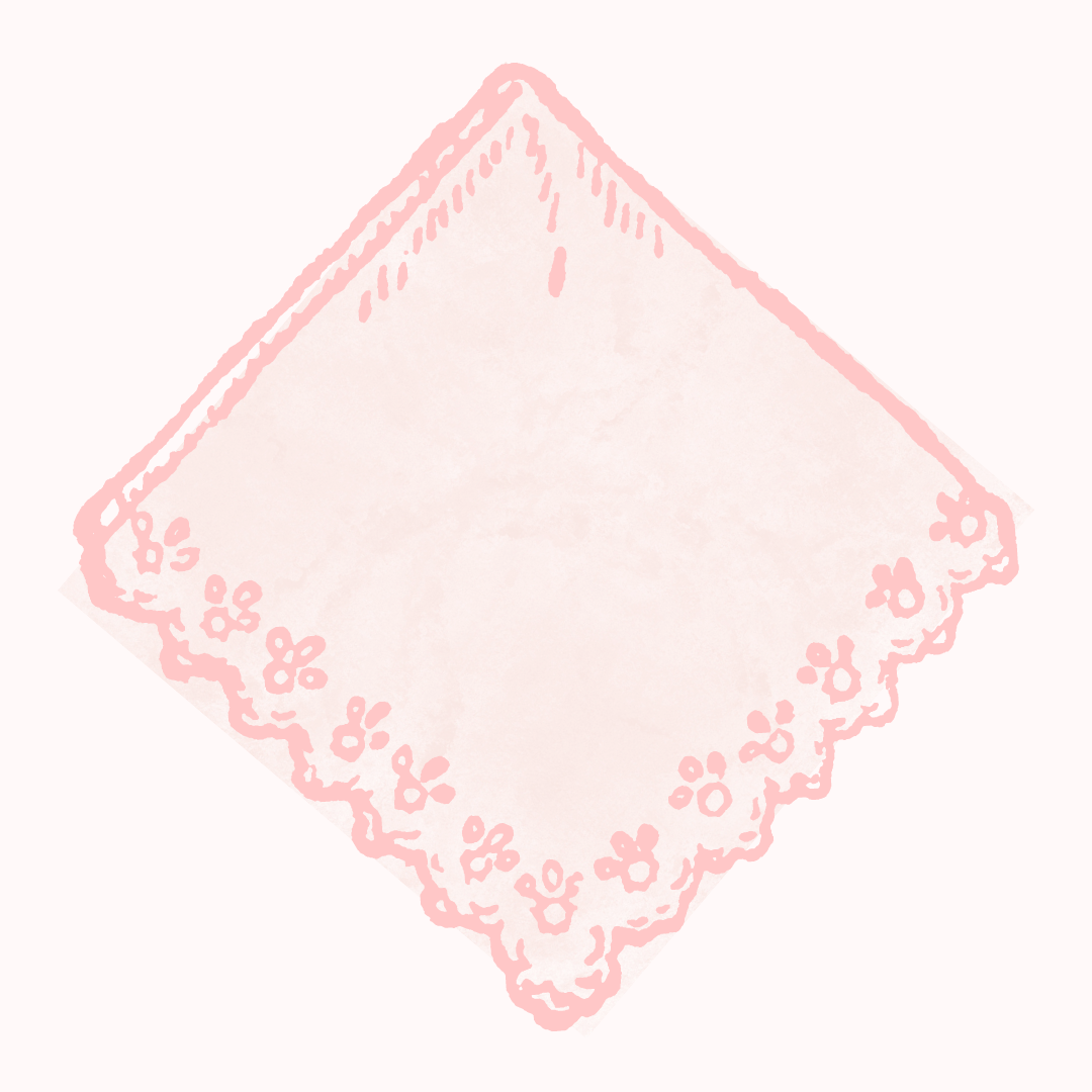 Forever Preserved Wedding Hankie
