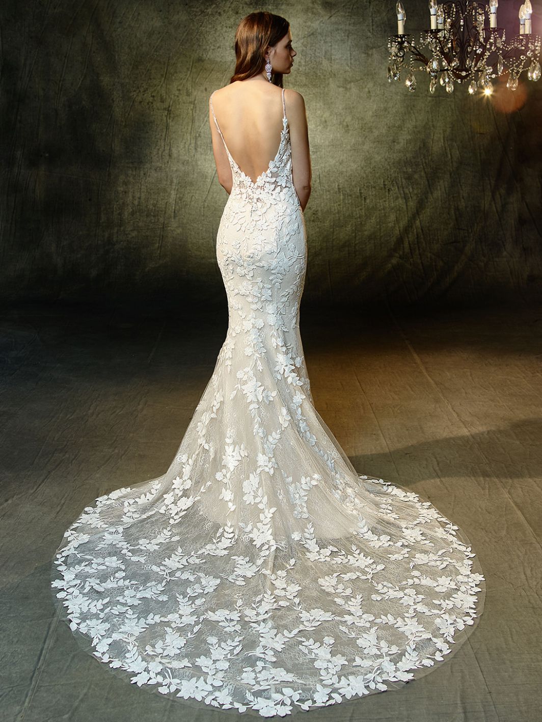 Full body back view of Lesley by Blue by Enzoani