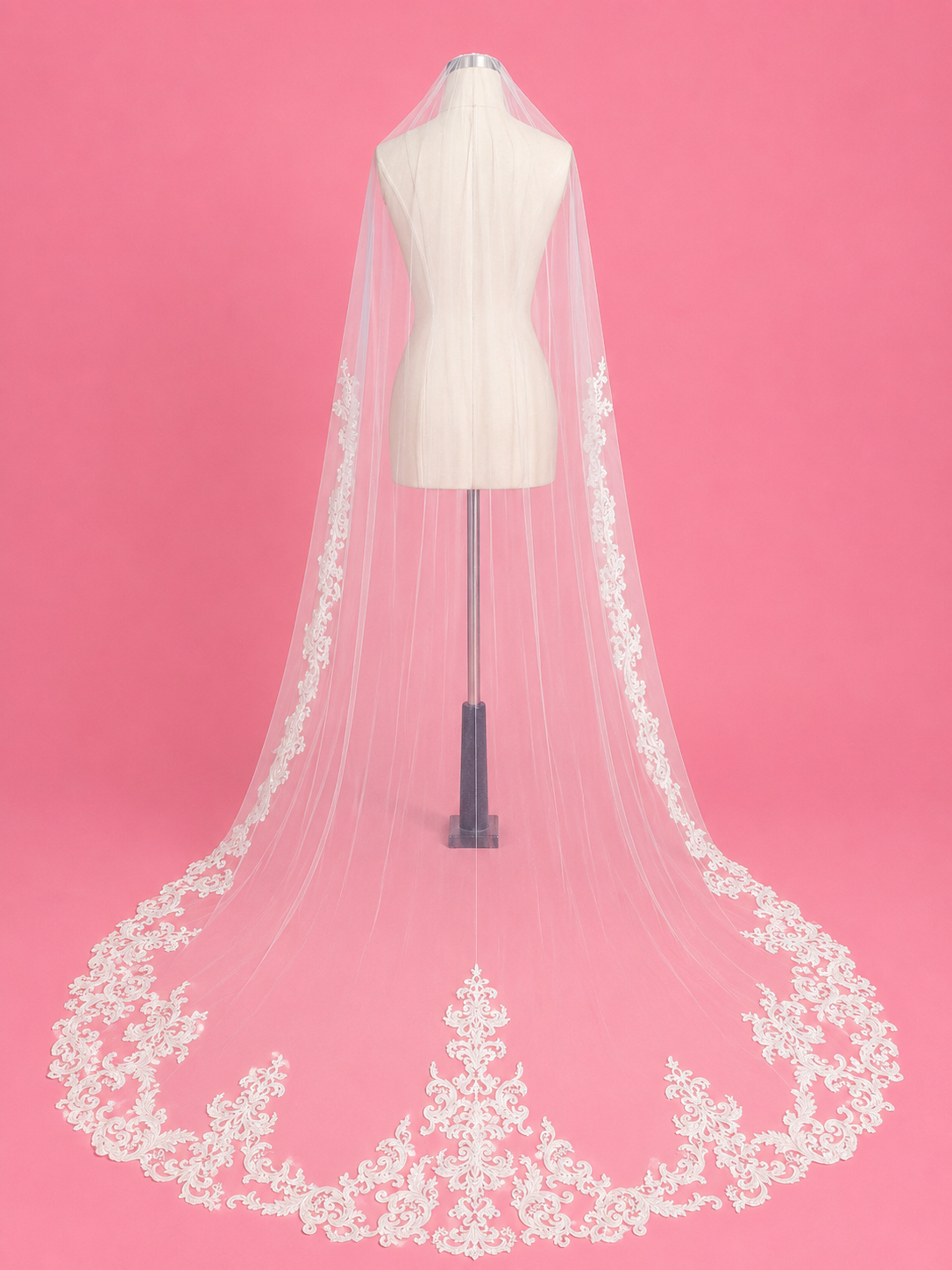 Tuscany Veil - Cathedral Length