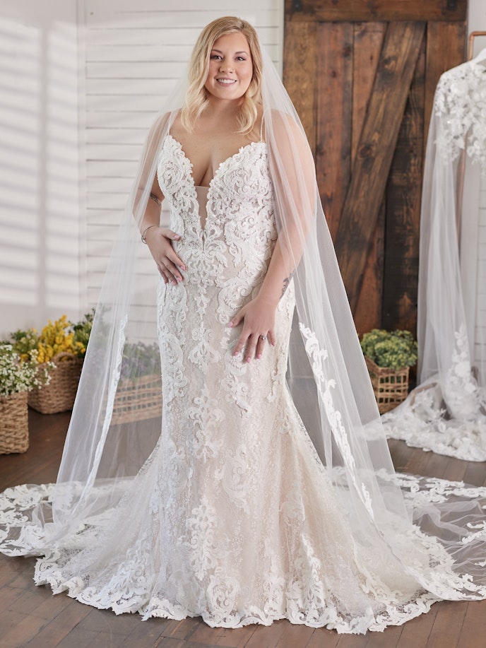 Tuscany Lynette by Maggie Sottero, Lace Wedding Dress, Bridal