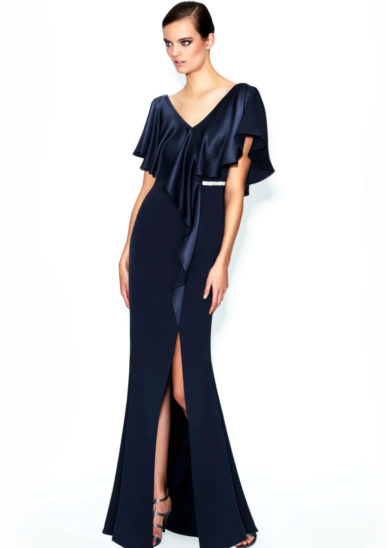 Full body front view of Daymor Couture - 559 (Navy