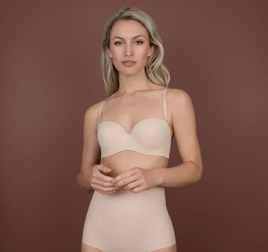 Low Supportive Strapless Bra | Removable Straps