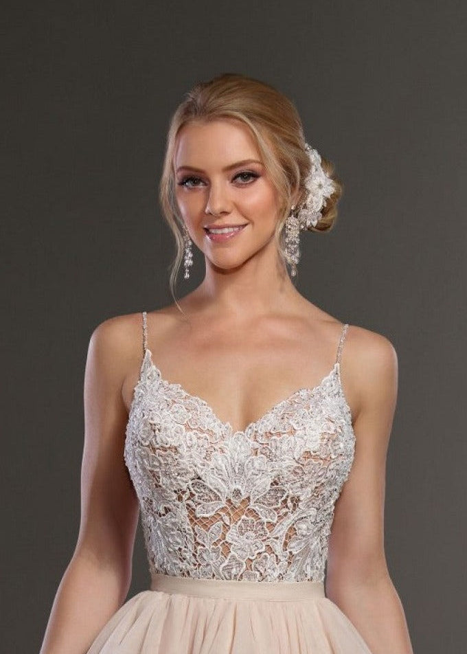 Full body front view of Britt Bodysuit