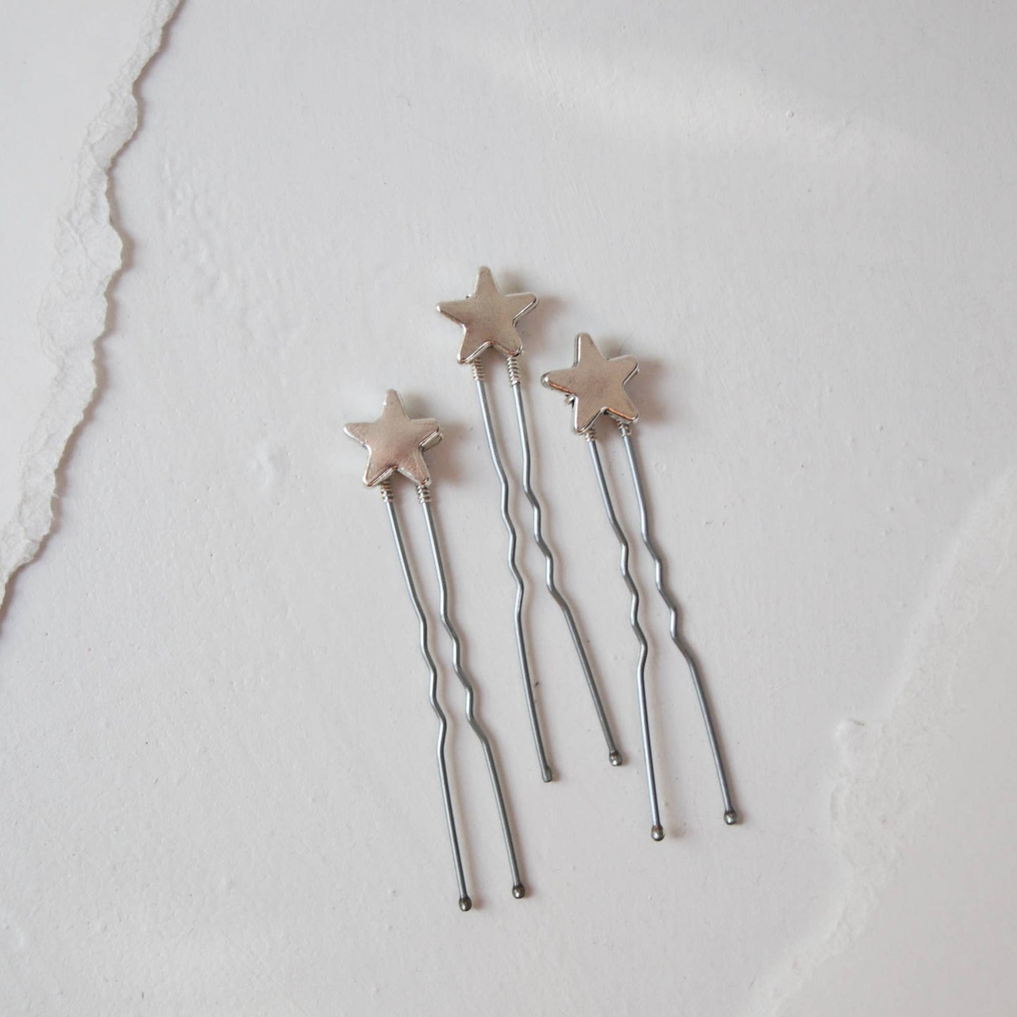 Antique Star Hair Pins (Set of 3) - NKIN