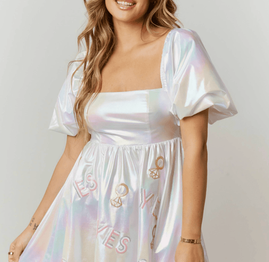 Little White Dresses: Reception Dress Ideas for Your Wedding Celebration - NKIN