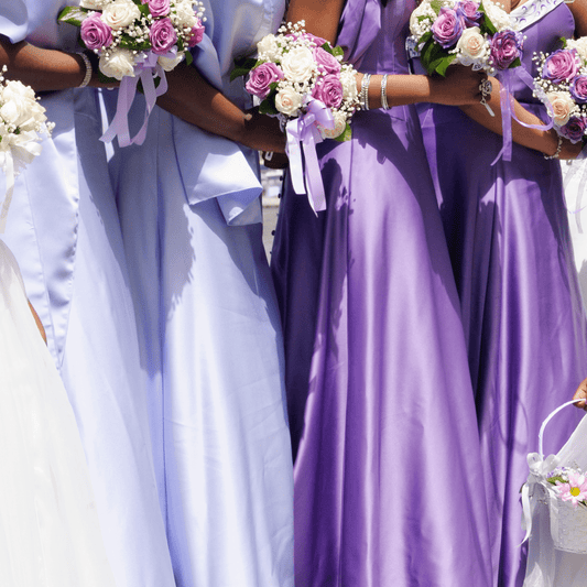 Mix and Match Magic: Creating Kickass Wedding Party Looks with Off-the-Rack Dresses - NKIN