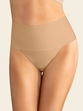 High-Waisted Sculpting Thong