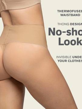 High-Waisted Sculpting Thong