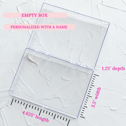 Clear Acrylic Custom Boxes