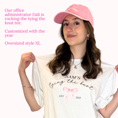 Tying the Knot - Personalized T Shirt