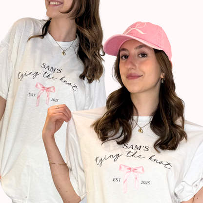 Tying the Knot - Personalized T Shirt
