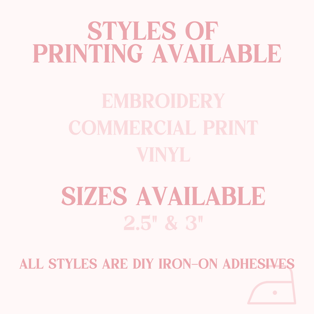 The styles available