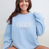 Something Blue Bride Crewneck