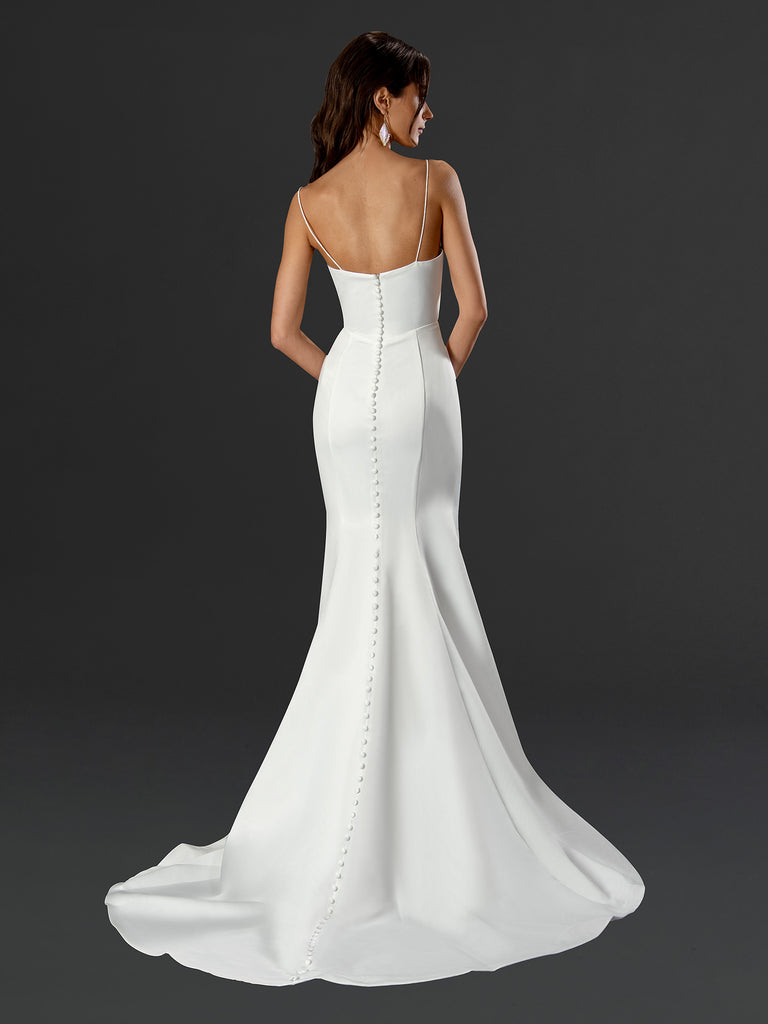 Full body back view of 24800 by Stella Couture