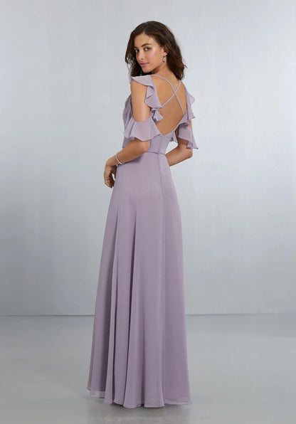 Full body back view of Morilee - 21552