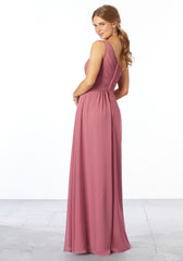 Full body back view of Morilee 21662