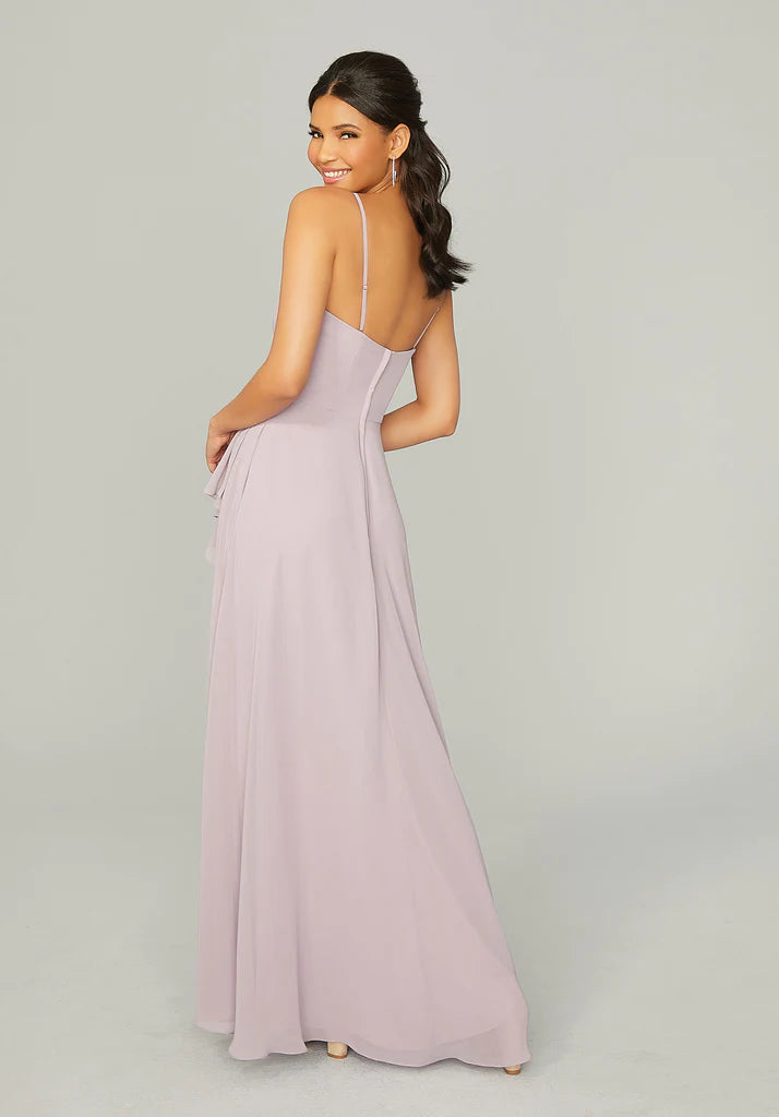 Full body back view of Morilee 21762