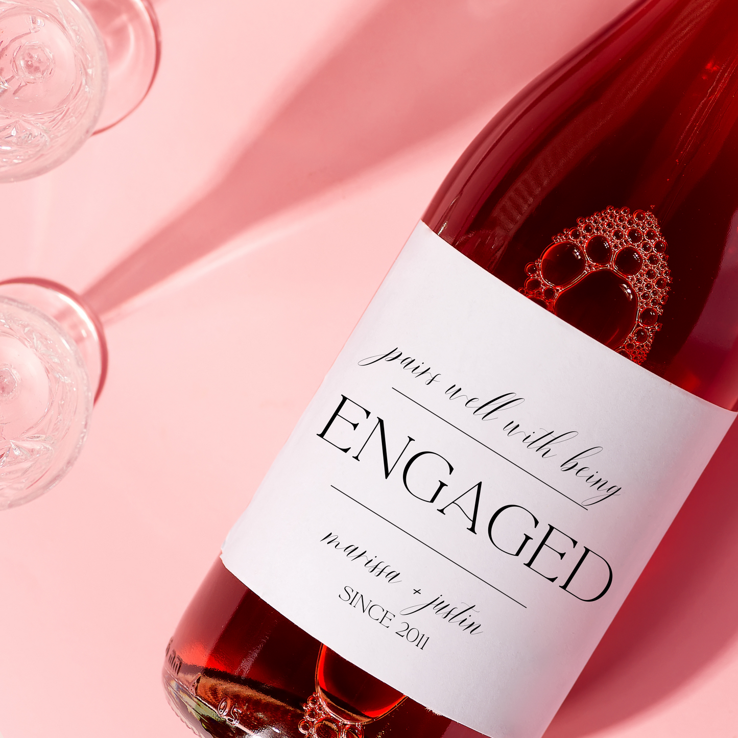 Classic Congratulations Wine Labels