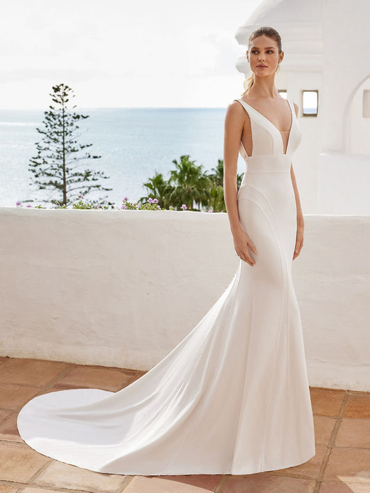 Full body front view of Catalina by Love by Enzoani 