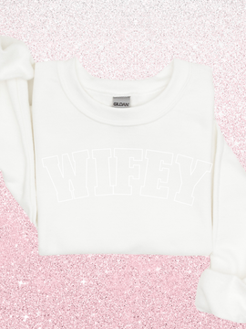 Minimalist WIFEY Crewneck