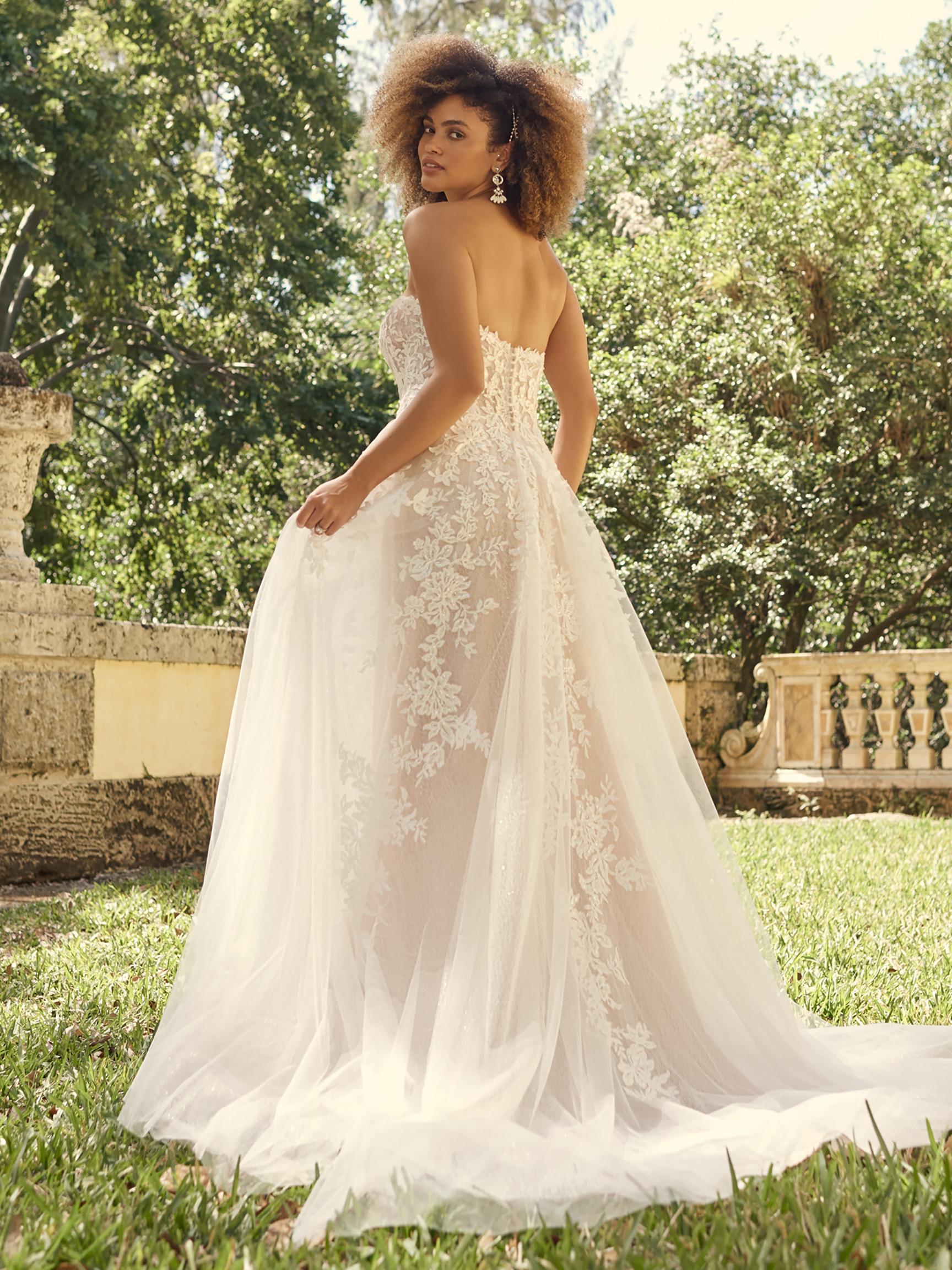 Full body back view of Nora by Maggie Sottero