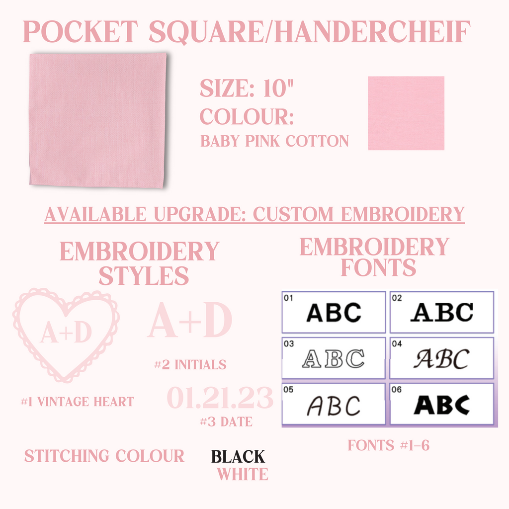 Pocket Square optinos