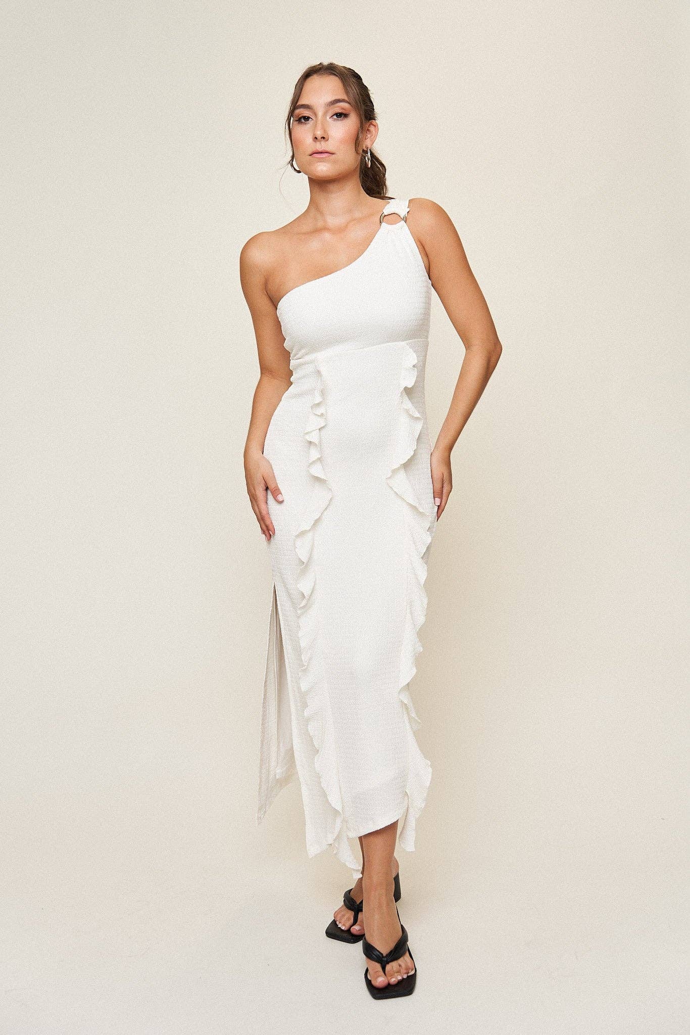 The "Emily” - One Shoulder Dress