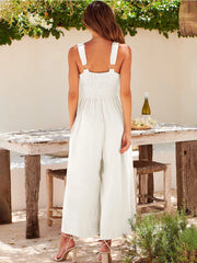 Beach Cover Up - Overall Jumpsuit