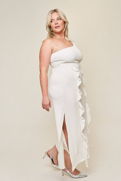 The "Emily” - One Shoulder Dress