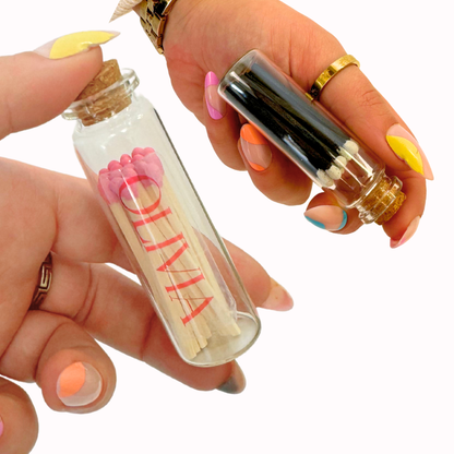 Custom Matchsticks Bottle