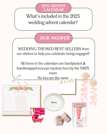 YOU'RE ENGAGED: Wedding Advent Calendar (Limited Editio)