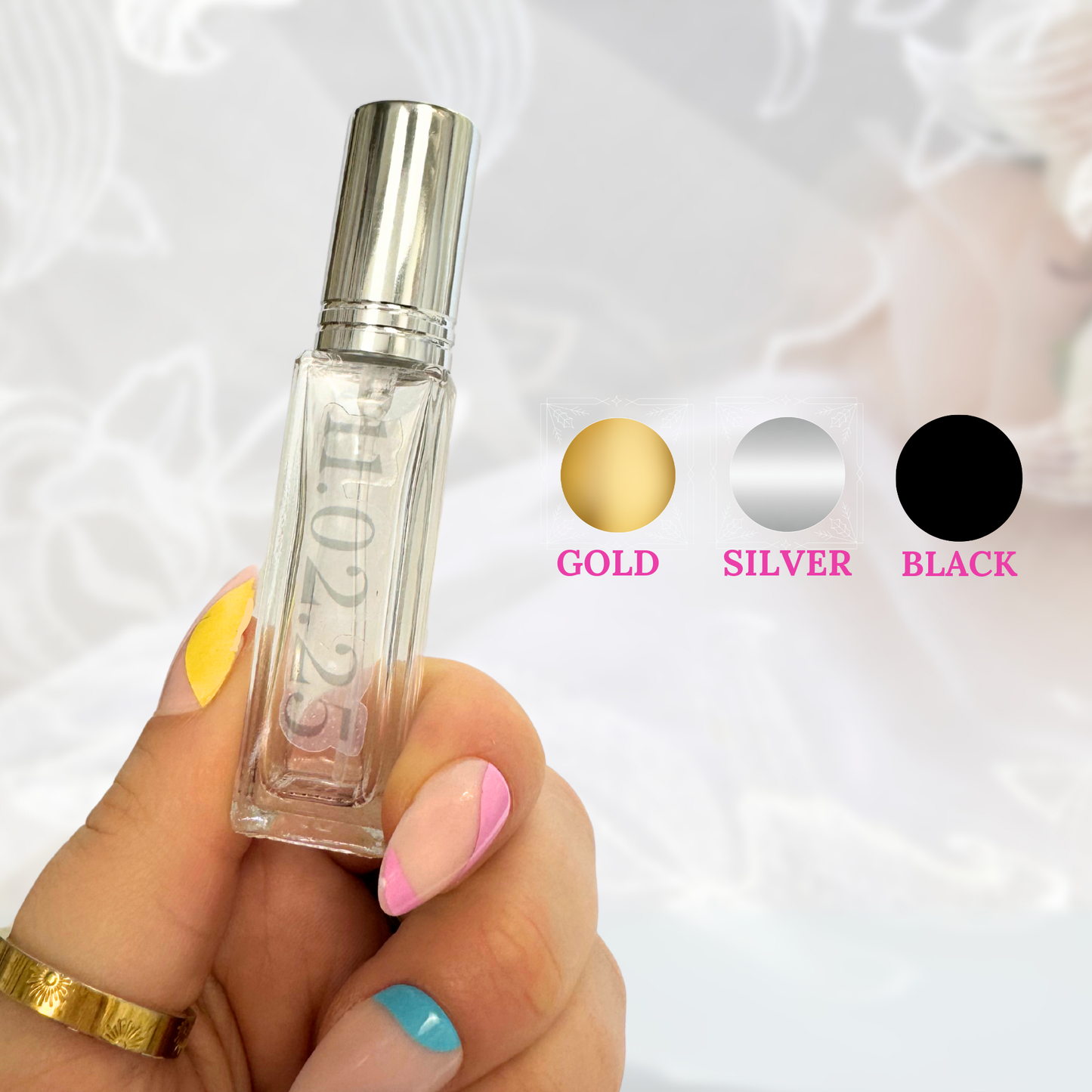 Customizable Refillable Perfume Bottle