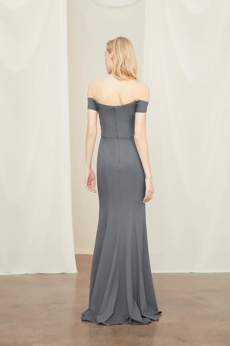 Full body back view of  Amsale Eden - GB045