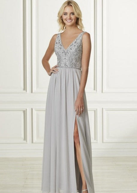 Full body front view of Adrianna Papell