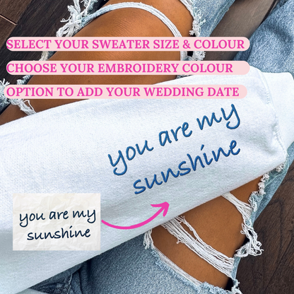 Custom Handwriting Crewneck