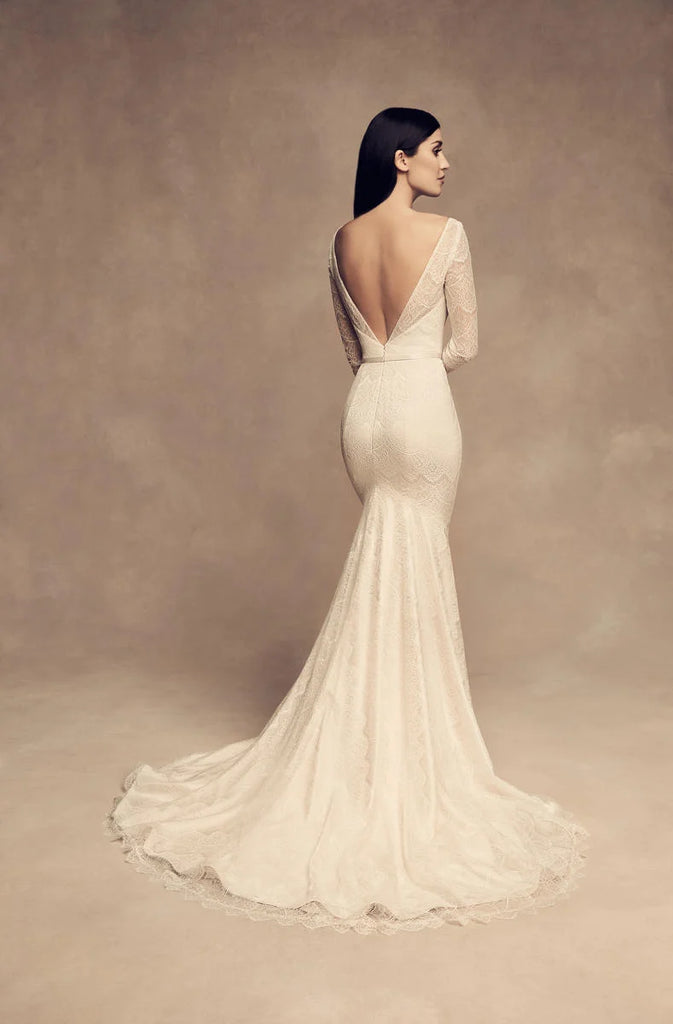 Full body back view of 4817 by Paloma Blanca