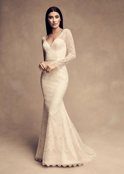 Full body front view of 4817 by Paloma Blanca