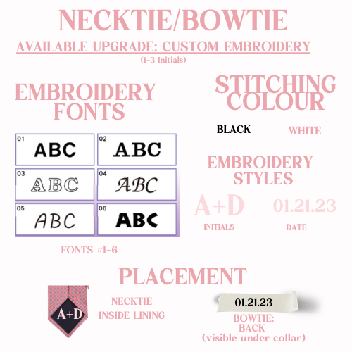 Necktie options