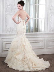 Full body back view of 5MS162 by Maggie Sottero 