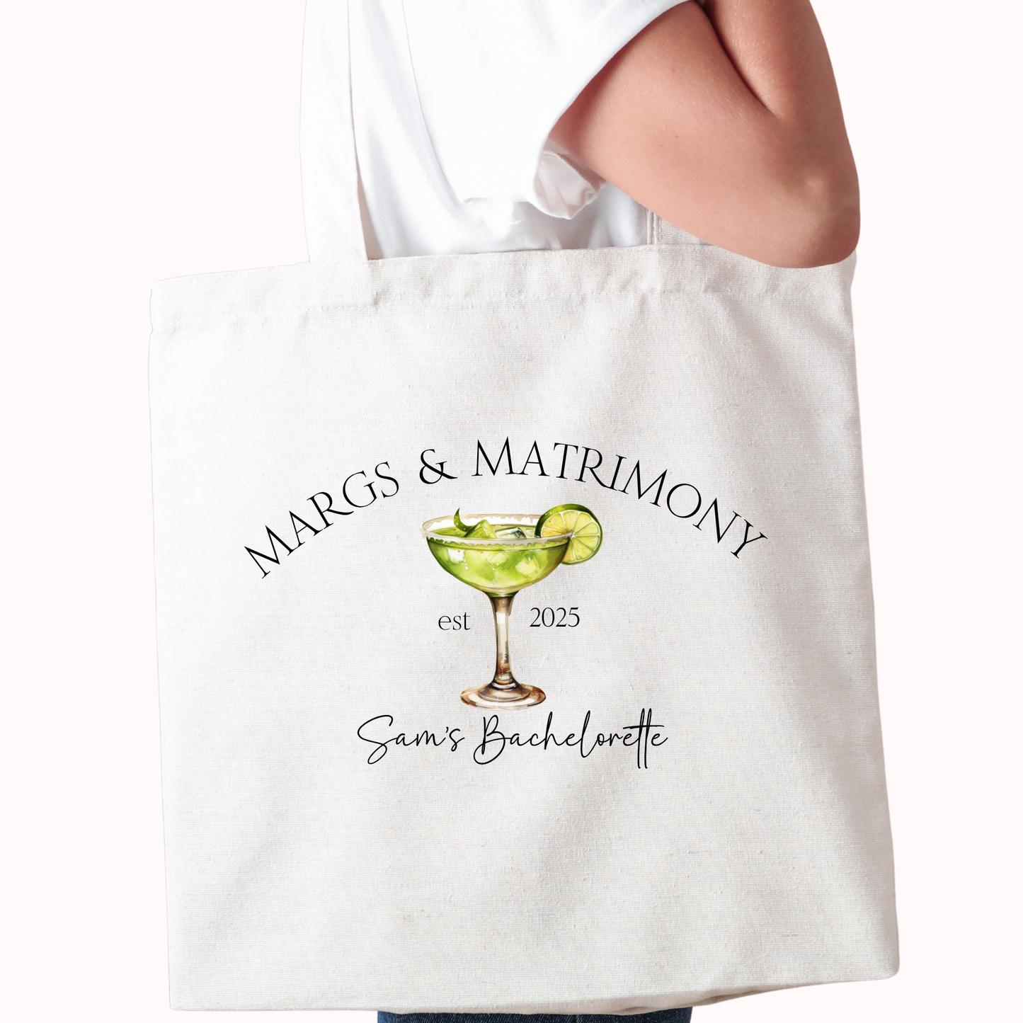Margs & Matrimony Custom Tote Bag