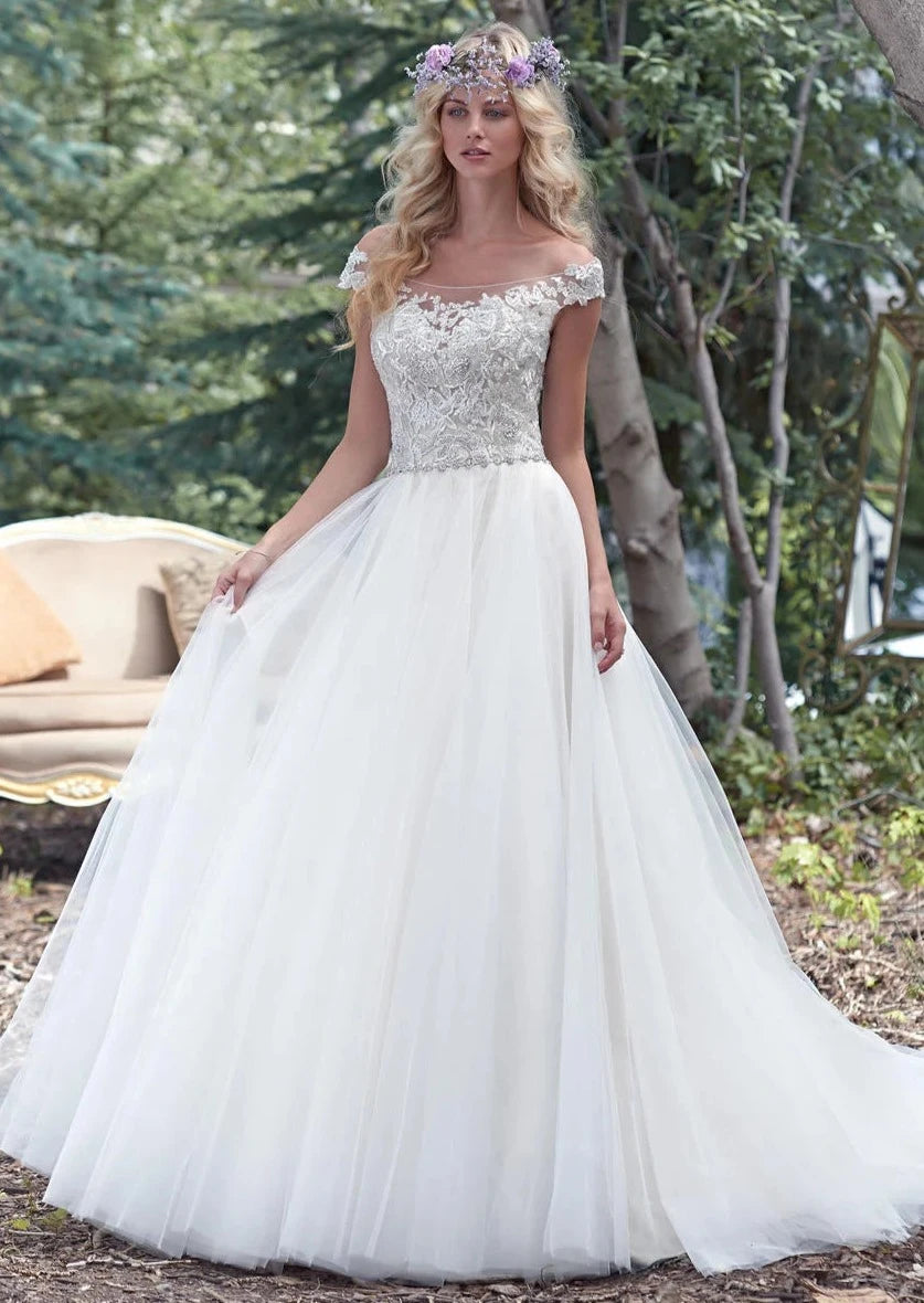 Full body front view of 6MC274 by Maggie Sottero