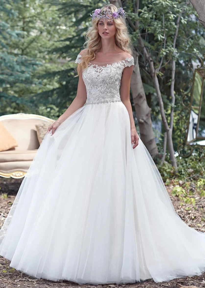 Full body front view of 6MC274 by Maggie Sottero