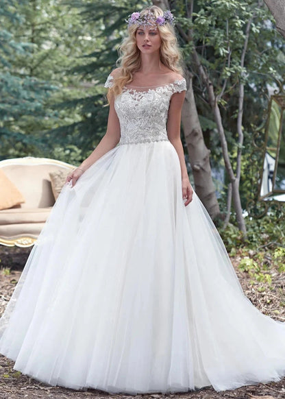 Full body front view of 6MC274 by Maggie Sottero