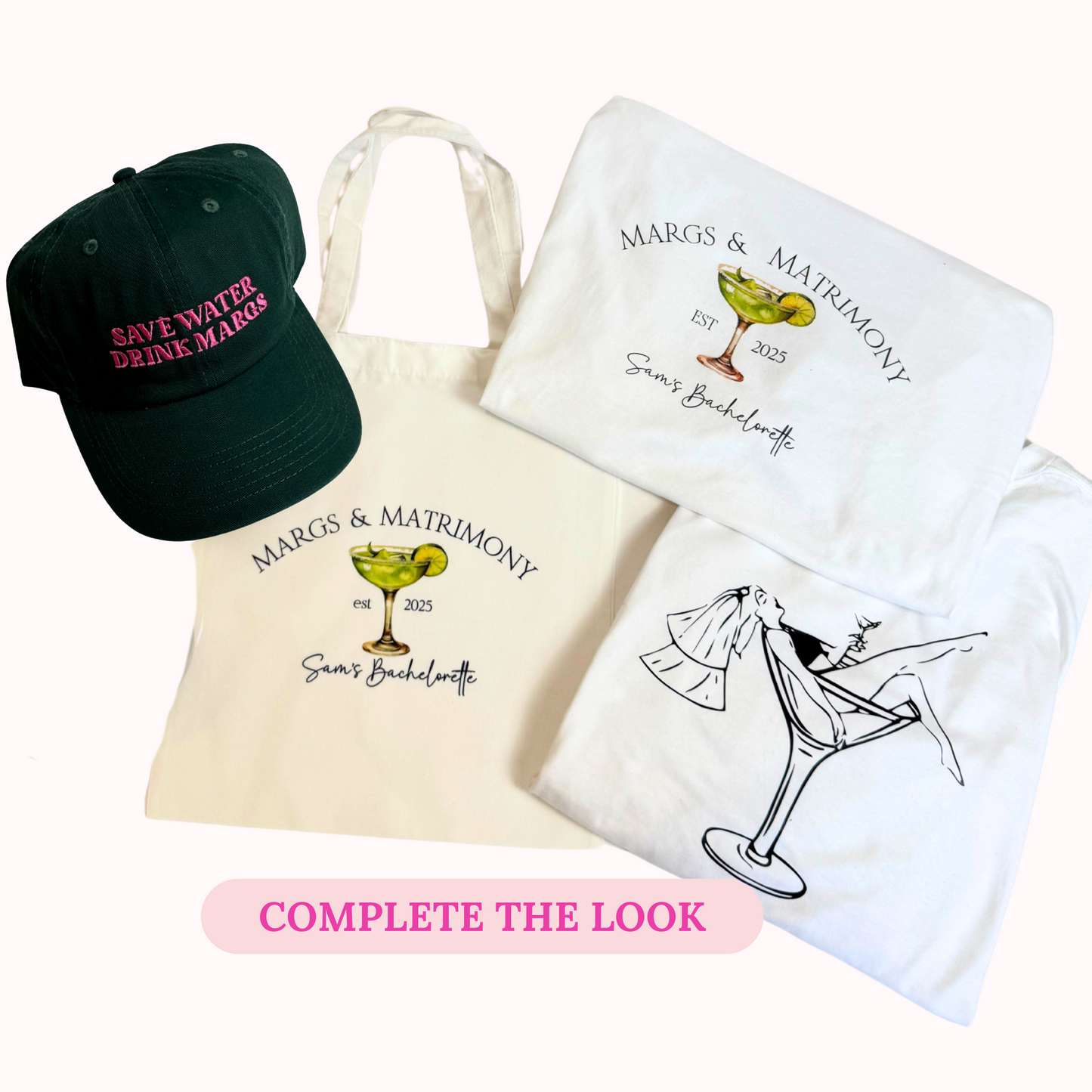 Margs & Matrimony Custom Tote Bag