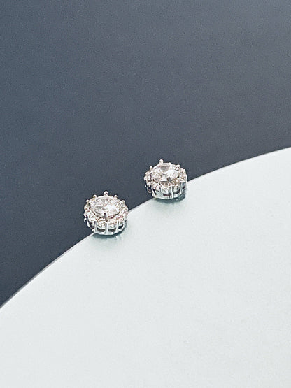 Bridesmaid earrings in silver