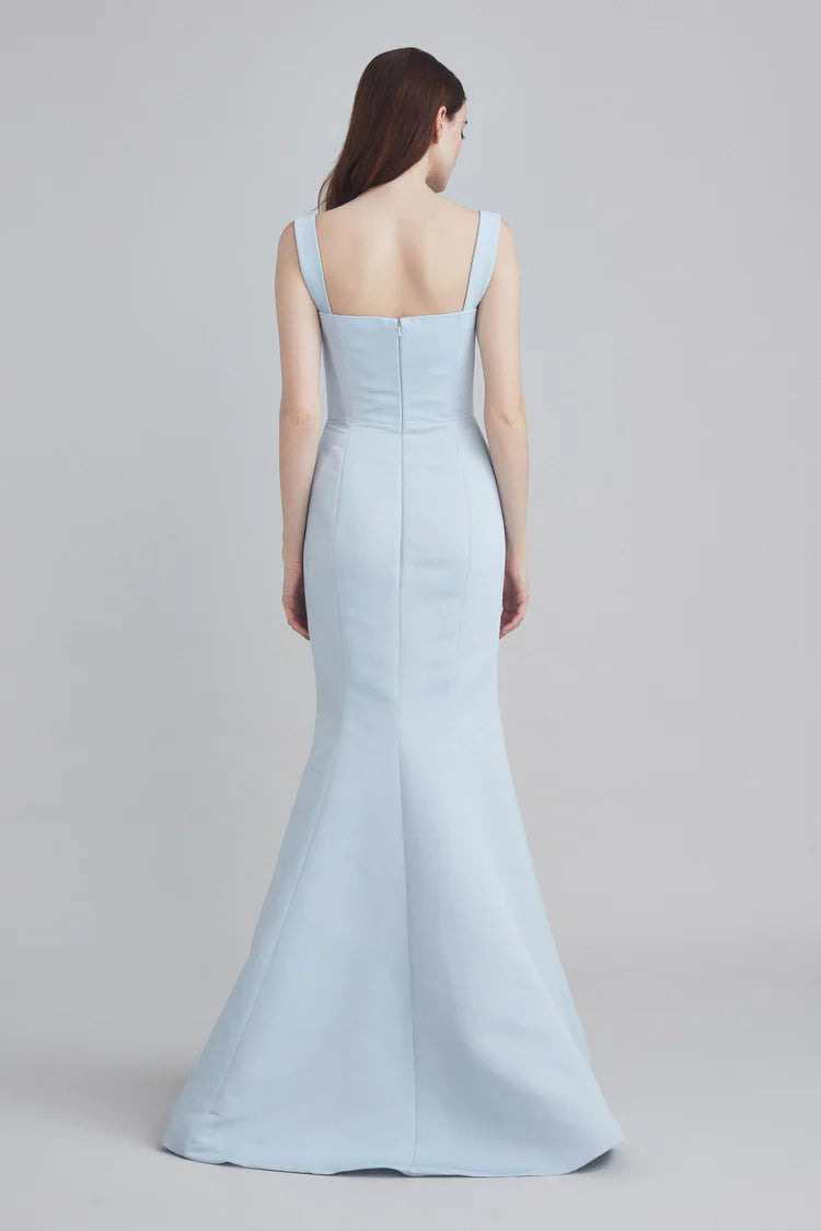 Full body back view of Amsale Ida
