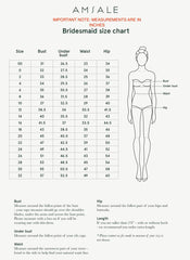 Amsale size chart