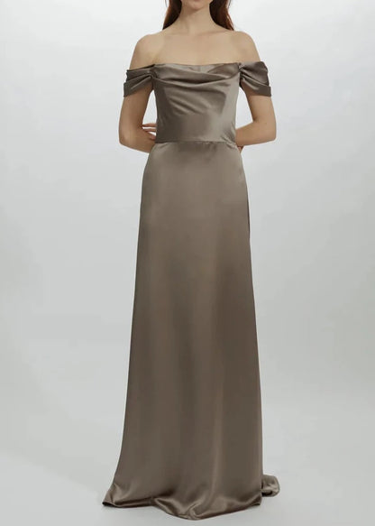 Full body front view of Amsale Daphne
